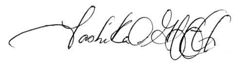 Signature of Dr. Tashika Griffith