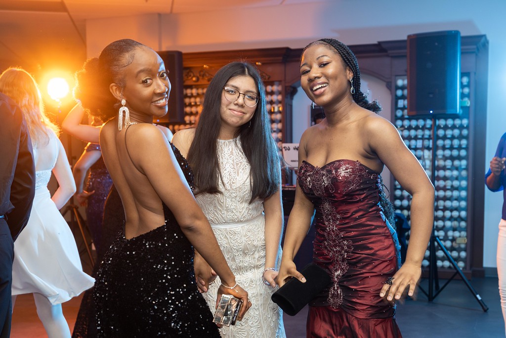 Alessandra with other members of SGA at the 2023 Spring Formal