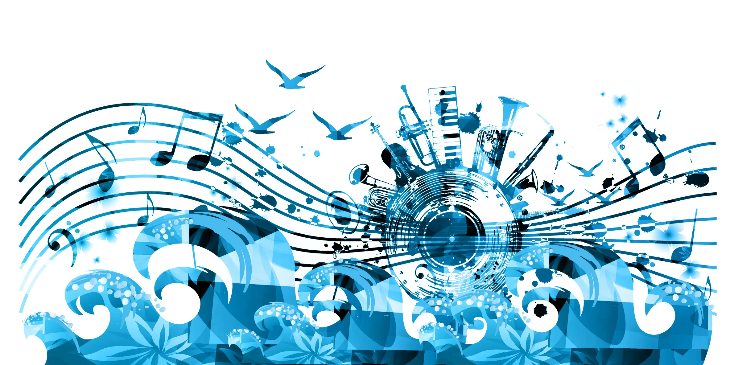 Decorative graphic celebrating Black History Month