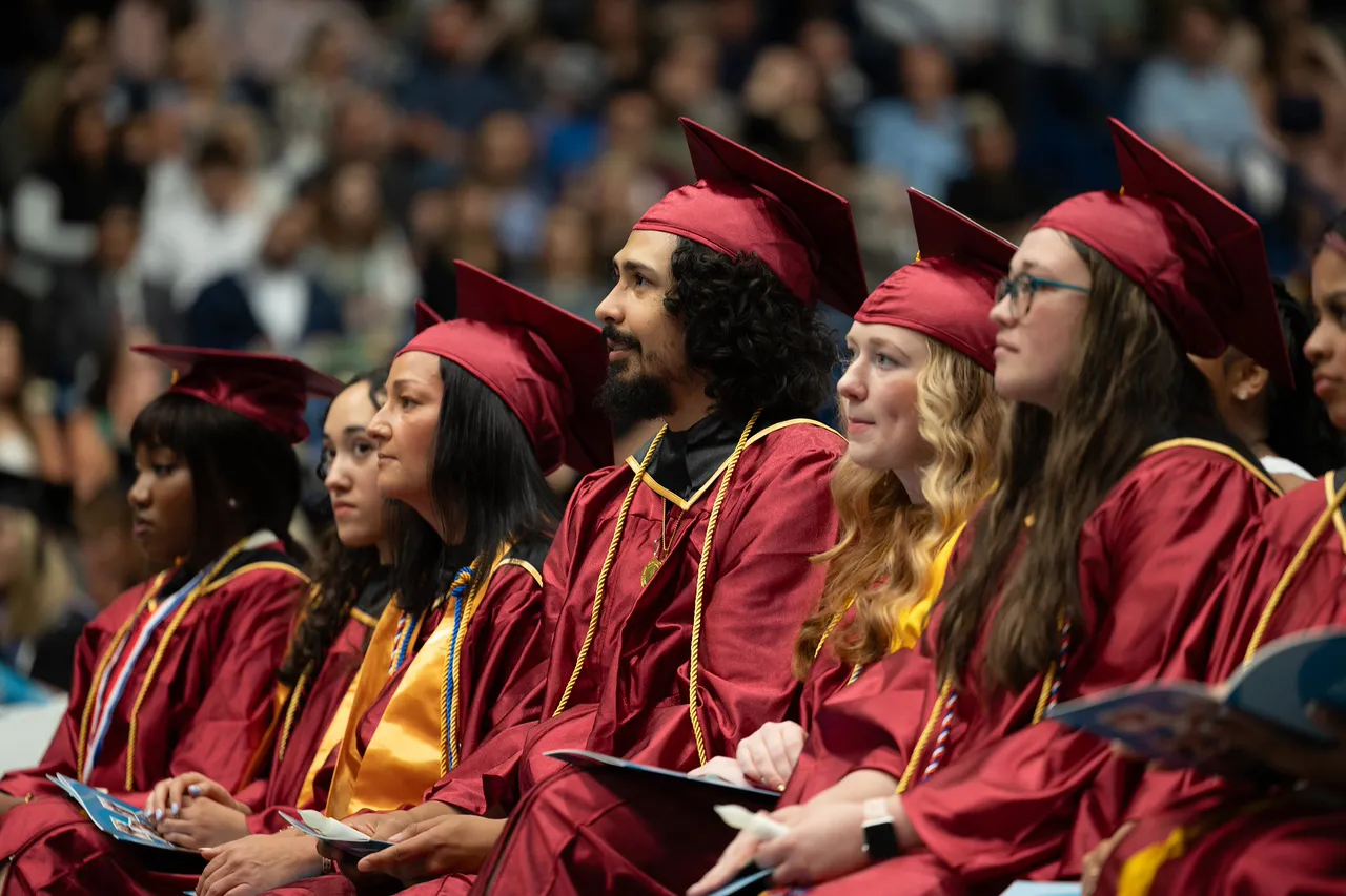 Spring 2025 graduates [Credit: Bryant Cox]