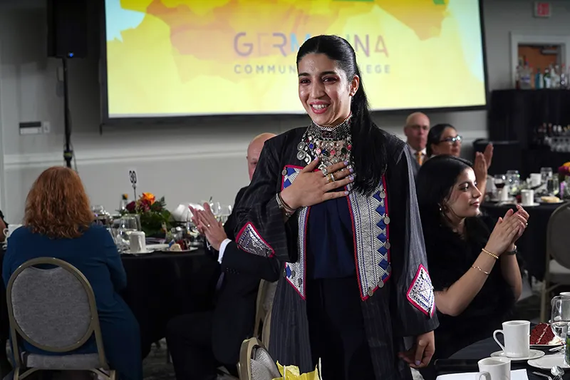 Lima Waziri credits Germanna with giving her the confidence to continue her education. Today, she is a student at the University of Viriginia, with plans to pursue a doctorate in aerospace engineering.