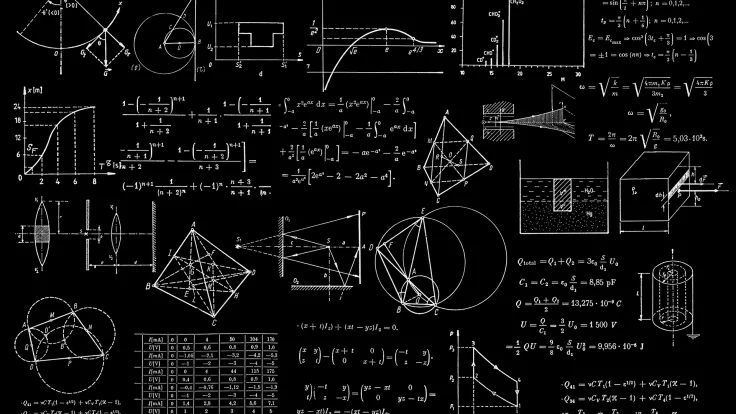 Large collection of mathematical formulas