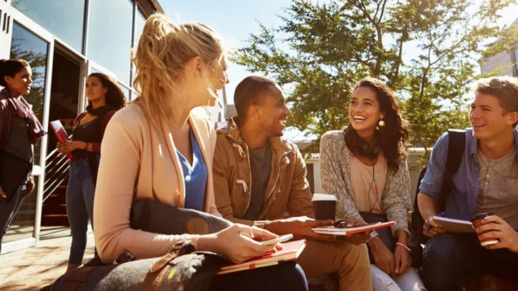 Diverse College Students - Building Cultural Classroom