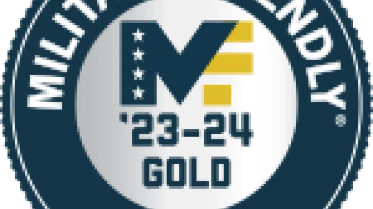 Military Friendly School Gold 2023-2024