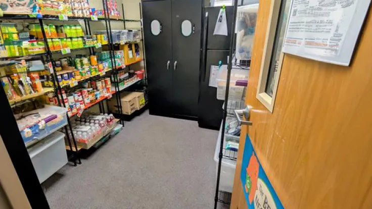 The Locust Grove Campus food pantry